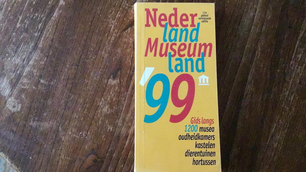 Nederland museumland 1999, Ophalen of Verzenden, Zo goed als nieuw