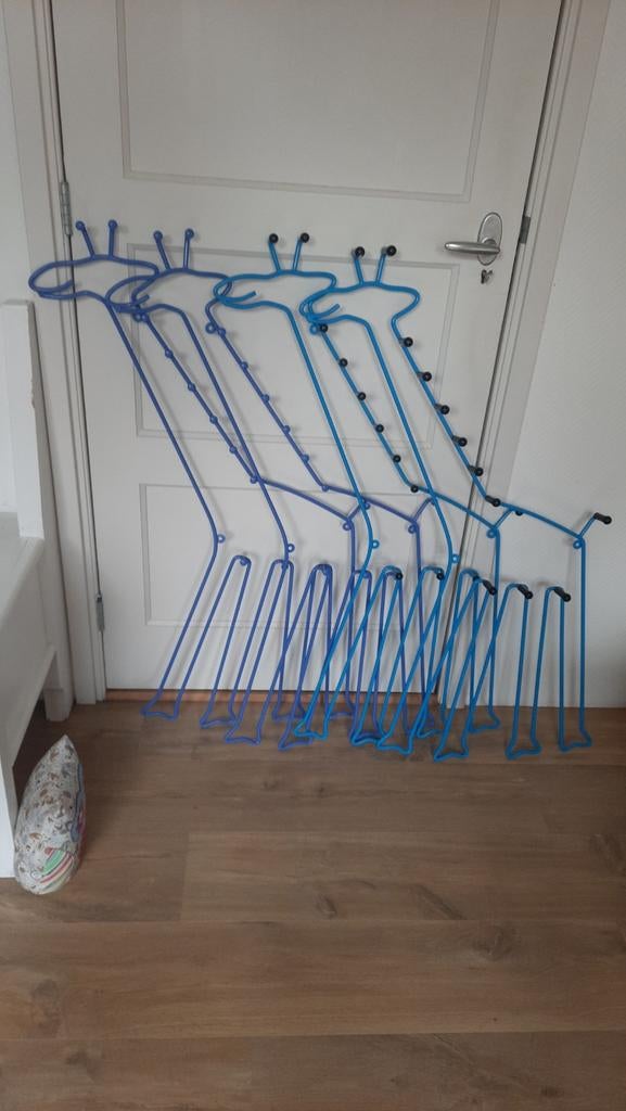 Ikea giraffe kapstok 4 stuks type Sprallig,zie beschrijving, Ophalen of Verzenden, Kapstokje