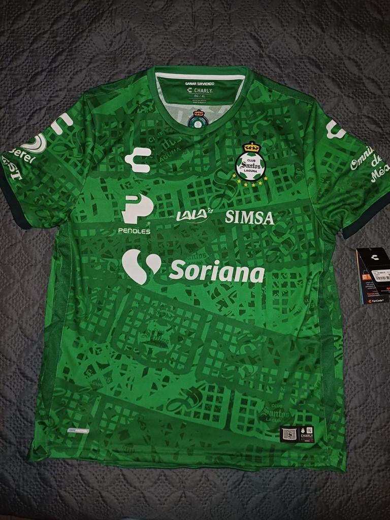 Santos Laguna voetbalshirt 2020 - 2021, Verzamelen, Sportartikelen en Voetbal, Ophalen of Verzenden, Nieuw, Buitenlandse clubs