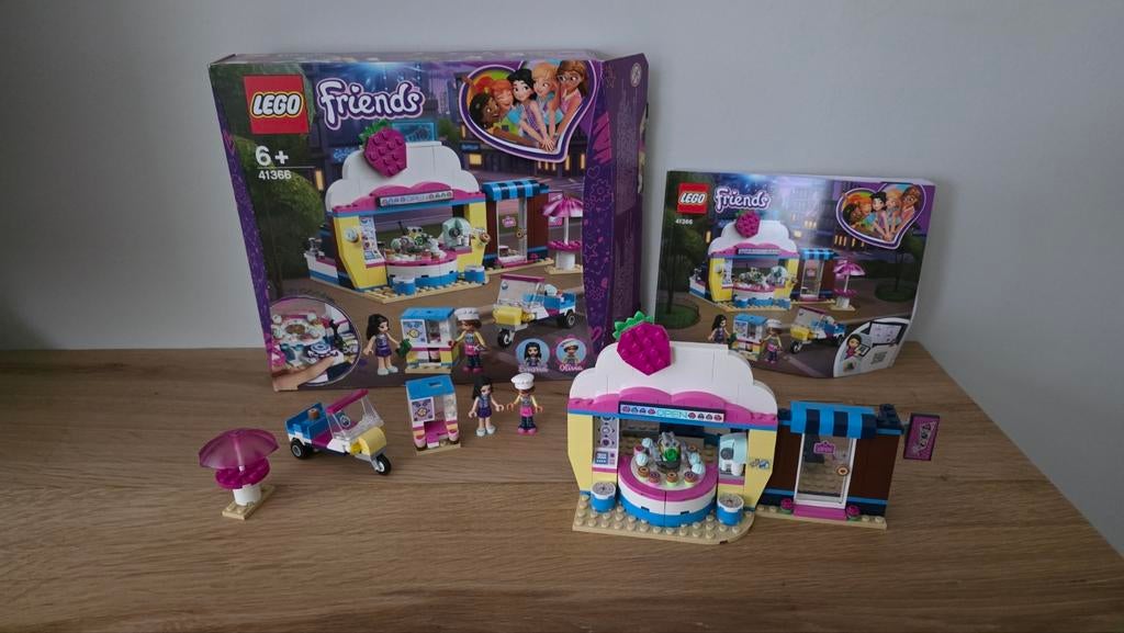 Lego friends 41366 Olivia's cupcake café, Ophalen, Zo goed als nieuw