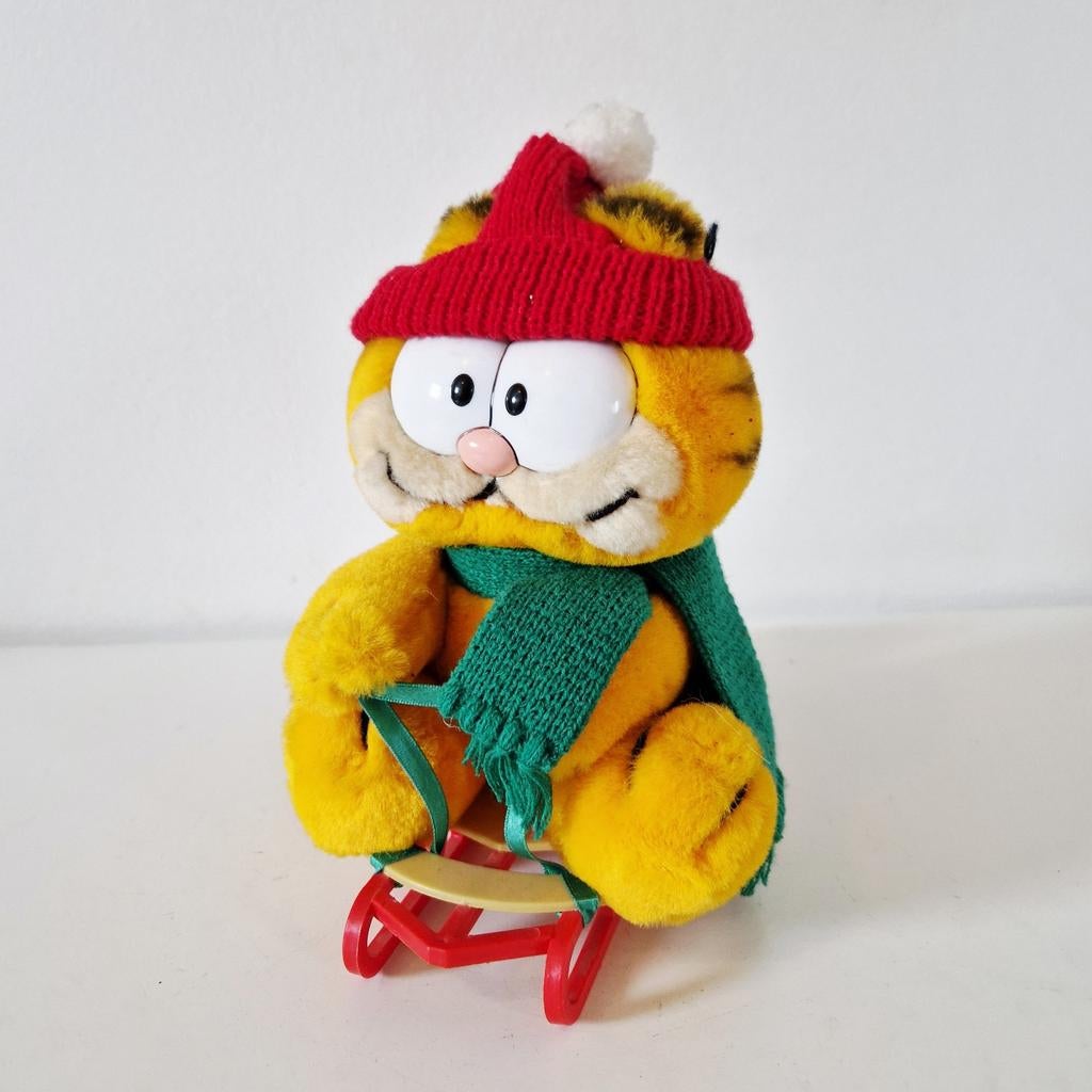 Vintage 1978 Garfield knuffel by Dakin korea met label, Verzamelen, Ophalen of Verzenden, Huis en Inrichting