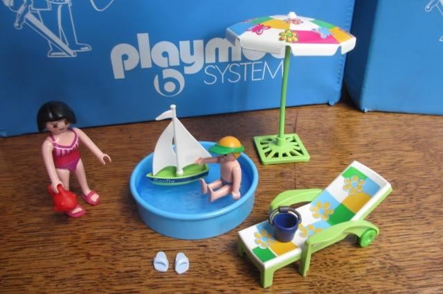 vakantie camping huis 4864 rond zwembadje peuterbadje 100%, Ophalen of Verzenden, Zo goed als nieuw, Complete set