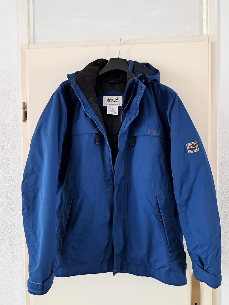 Jack Wolfskin, Kleding | Heren, Jassen | Winter, Gedragen, Maat 48/50 (M), Blauw, Ophalen of Verzenden