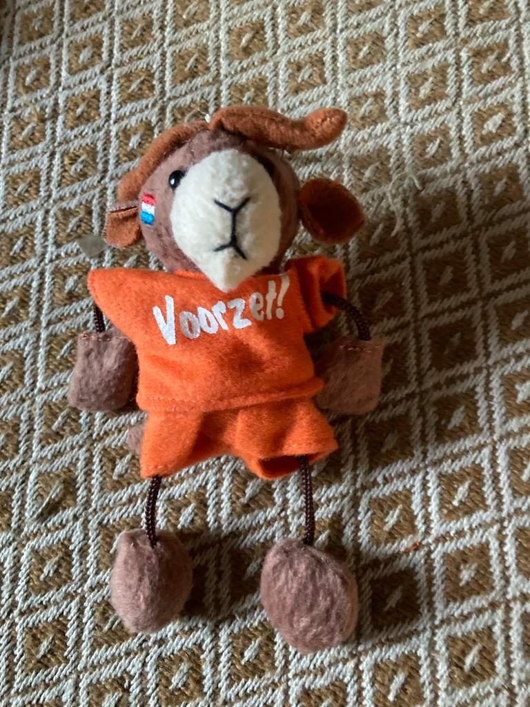 Leuke Wes de Buffel knuffel sleutelhanger, Ophalen of Verzenden, Zo goed als nieuw