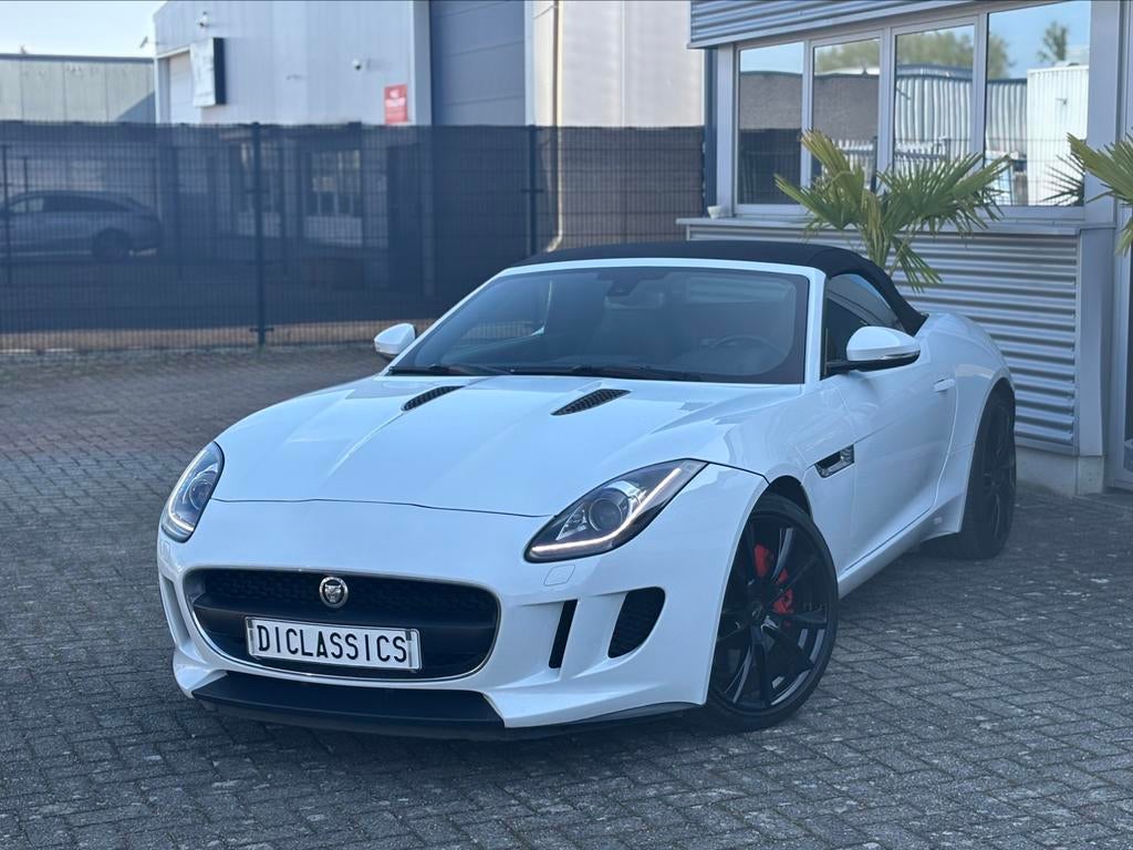 Jaguar F-Type 3.0 V6 Supercharged convertible!!, Auto's, Jaguar, Bedrijf, F-type, ABS, Achteruitrijcamera, Airbags, Airconditioning