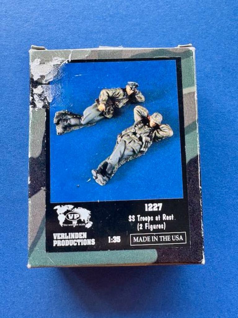 Verlinden	1227	SS Troops at Rest	1/35, Ophalen of Verzenden, Nieuw, Groter dan 1:35