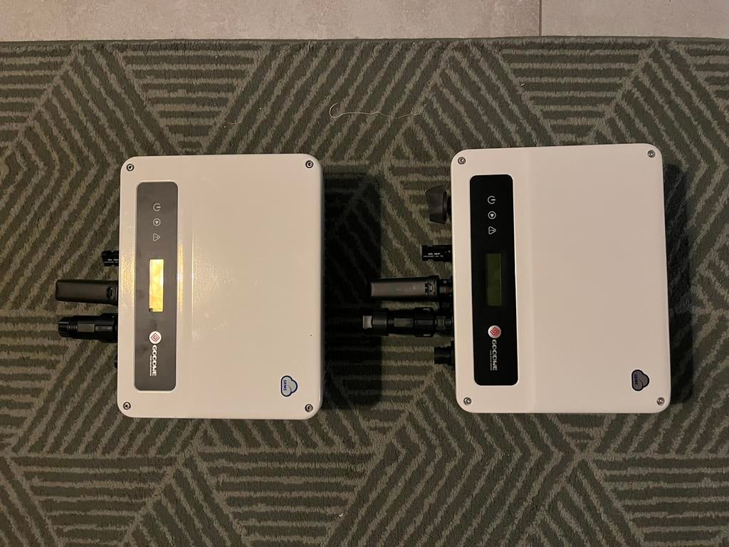 Goodwe GW2000 XS & GW3000 XS Omvormers, Ophalen of Verzenden, Gebruikt, Overige typen, 200 wattpiek of meer