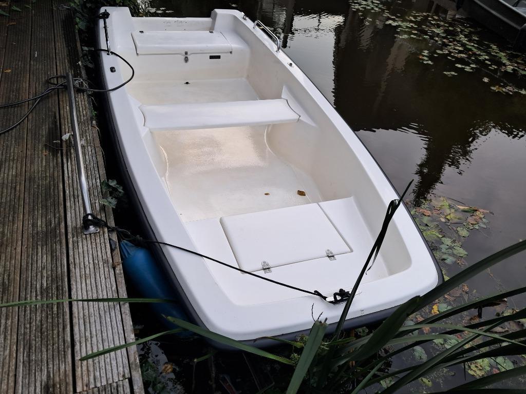 Leuke vissersboot te koop, Ophalen, Gebruikt, Tot 10 pk, 3 tot 6 meter