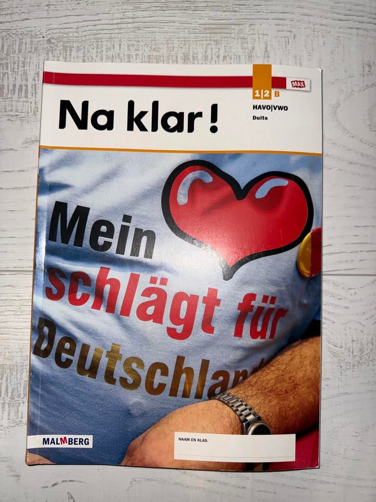 Na Klar! 1/2 B - Duits boek, nieuw ‼️, Boeken, Schoolboeken, Ophalen of Verzenden, Nieuw, HAVO, Duits