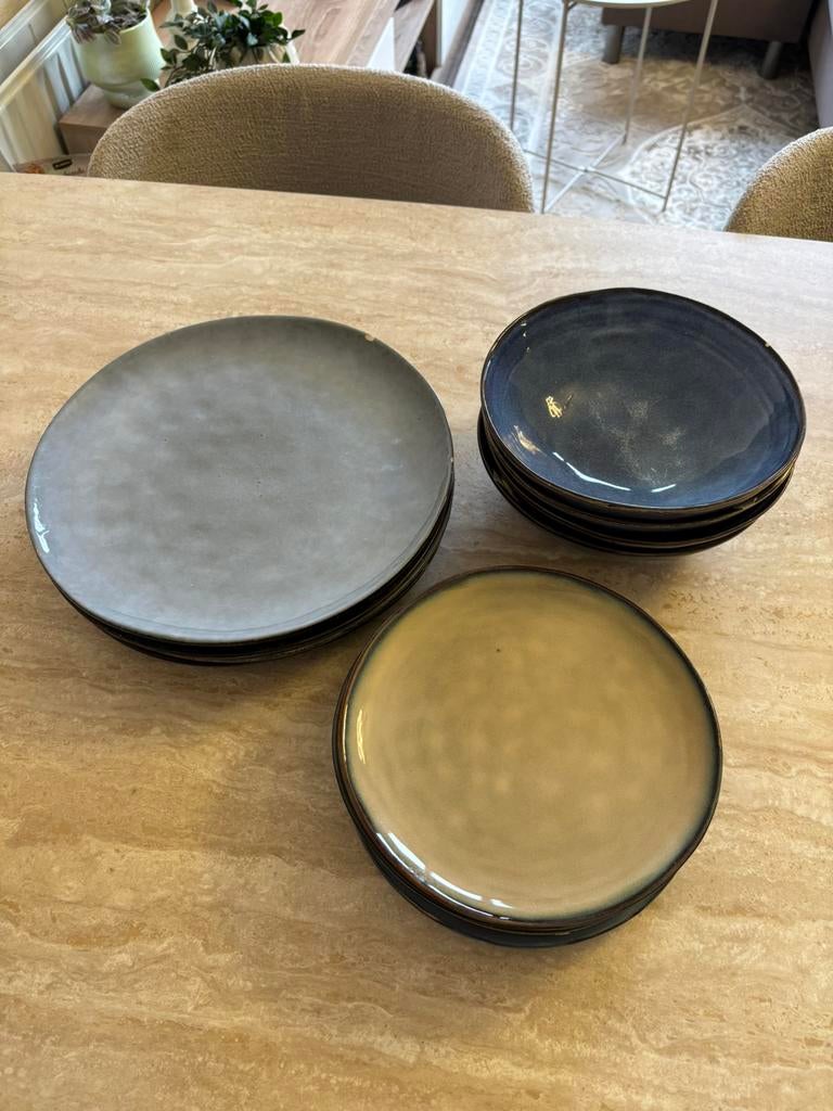 Serviesset Xenos organsich, Ophalen, Gebruikt, Bord(en), Overige stijlen