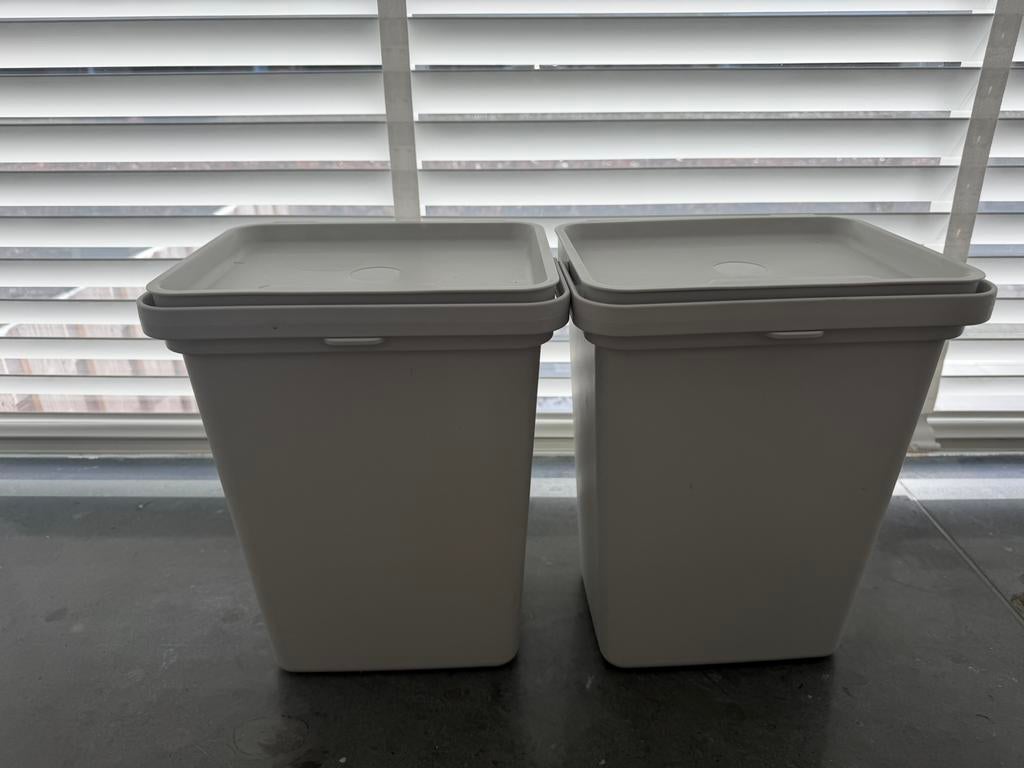 Ikea afvalbakken, Kunststof, 40 liter of meer, Ophalen of Verzenden, Zo goed als nieuw