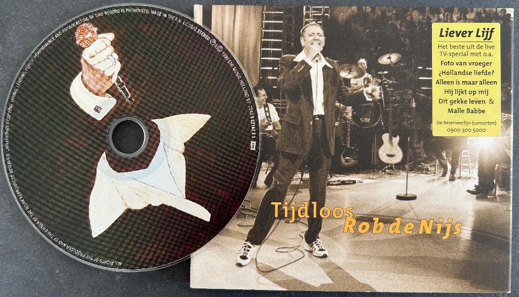 ROB DE NIJS - Tijdloos ( CD ), Ophalen of Verzenden, Zo goed als nieuw, Pop