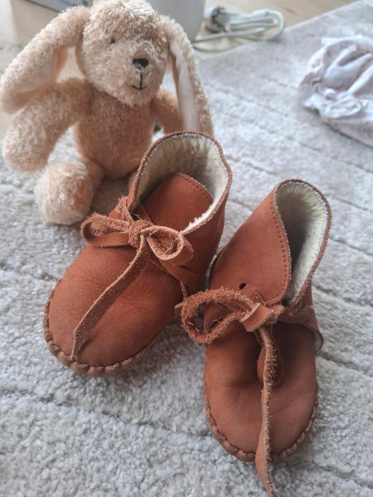 Donsje babyschoentjes 18-24 mnd maat 22/23, Schoentjes, Jongetje of Meisje, Donsje, Ophalen of Verzenden