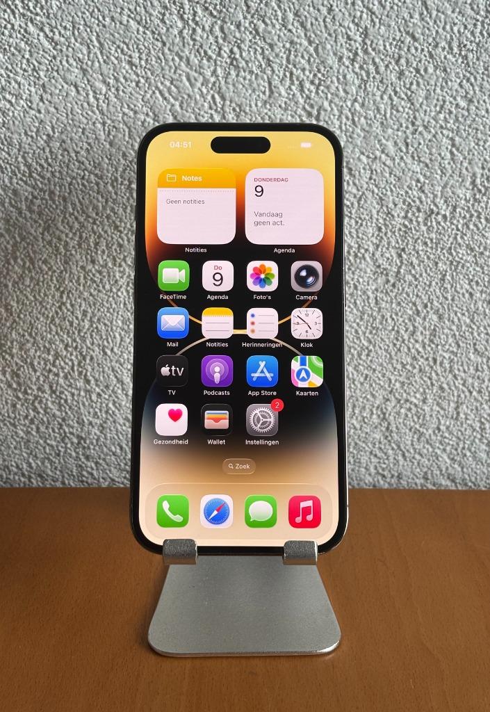 Actie! iPhone 15 Pro | 14 Pro | 15 | 12 | 13 | 14 | Pro Max, 128 GB, Zwart, Refurbished, Ophalen of Verzenden