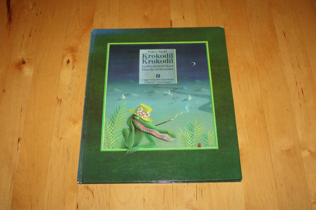 Krokodil Krokodil Peter Nickl prentenboek, Ophalen of Verzenden, Gelezen, Peter Nickl, Prentenboek