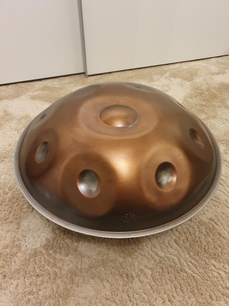 Sunyata Handpan E mineur 17 noten ember steel, Ophalen, Zo goed als nieuw, Melodische percussie