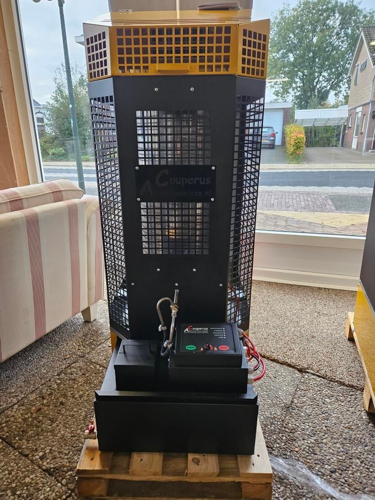 Werkplaats verwarming 35 kw, Ophalen of Verzenden, 800 watt of meer, Kachel, 30 tot 80 cm