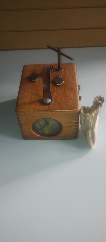 Duivenklok benzing antiek, Antiek en Kunst, Ophalen