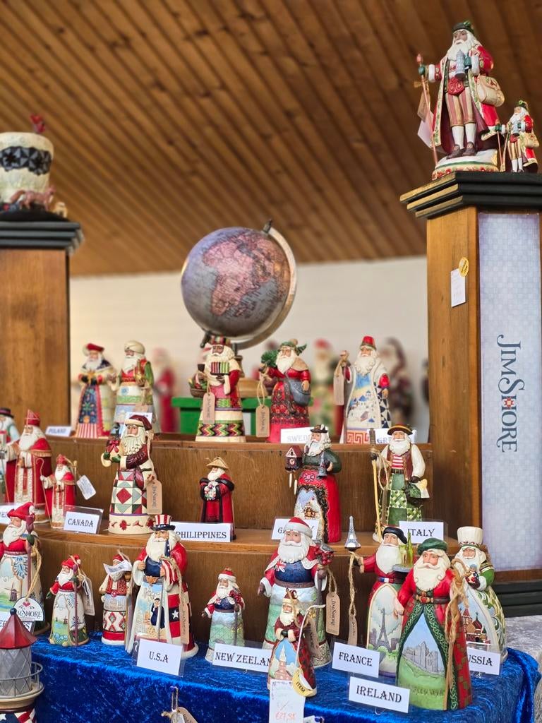 Jim Shore Kerstmannen - Handbeschilderd, Ophalen of Verzenden, Nieuw, Mens