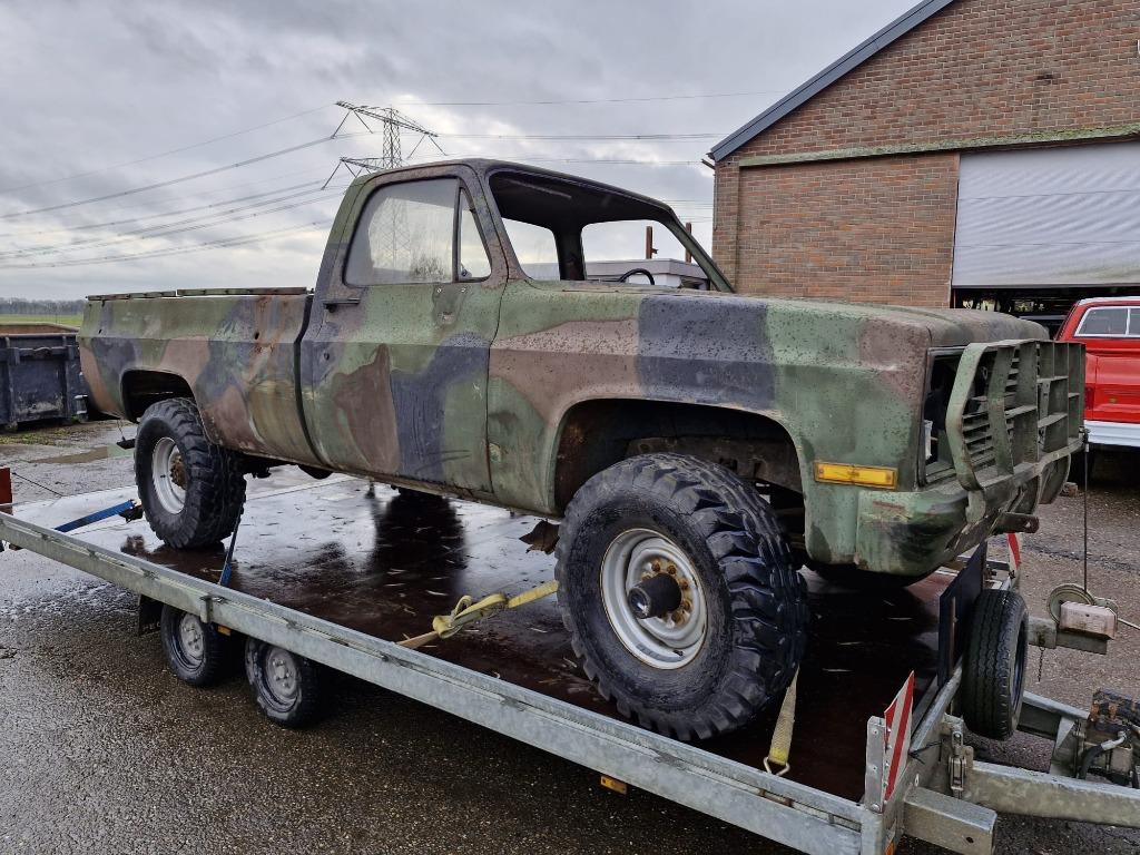 Chevrolet K30 Pick-Up ex-army CUCV in onderdelen te koop., Ophalen of Verzenden, Gebruikt, Chevrolet