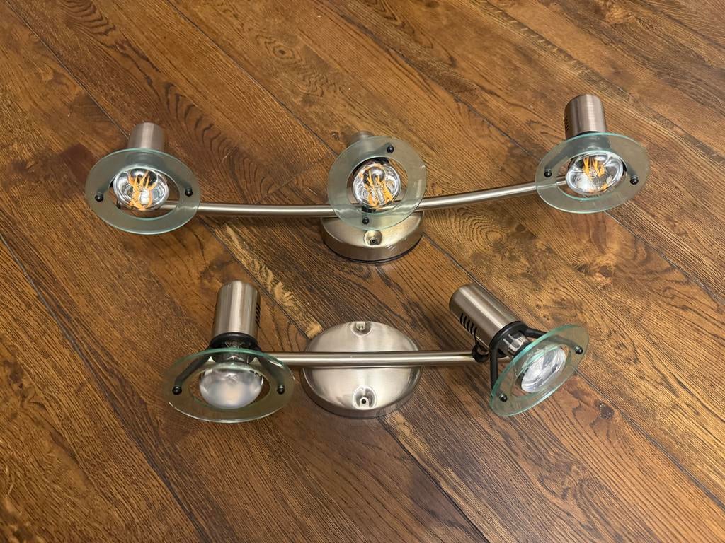 Set van 2 Boxford Holland B.V. Spots, Ophalen of Verzenden, Gebruikt, Glas