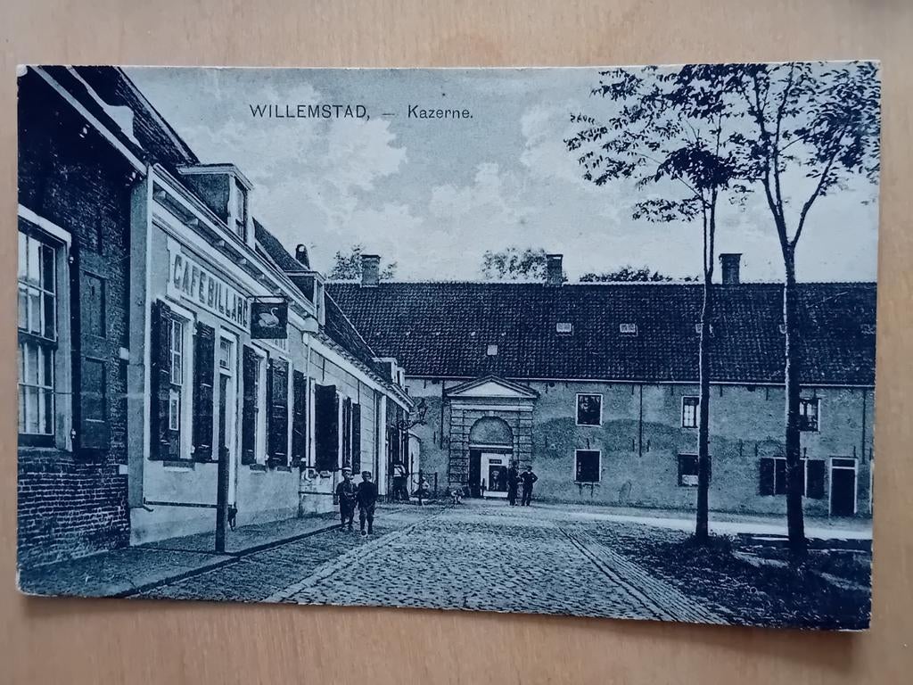 Ansichtkaart Willemstad, Ophalen of Verzenden