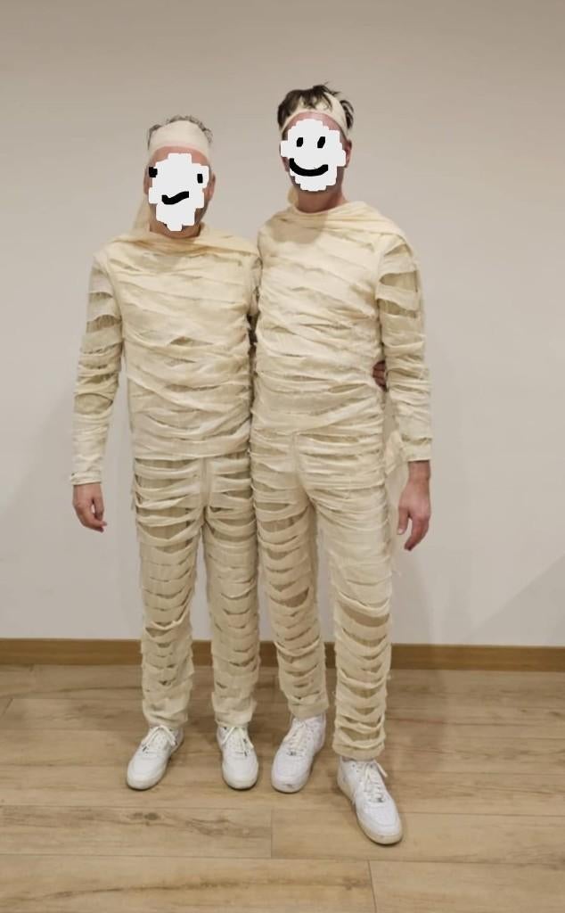 Pak voor diversen feesten enz. enz. (Mummie), Carnaval, Overige maten, Ophalen of Verzenden, Zo goed als nieuw