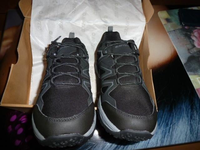 Maat 45 Hi Tec waterprof schoenen nieuw zwart, Ophalen, Zwart, Nieuw, Hi Tec