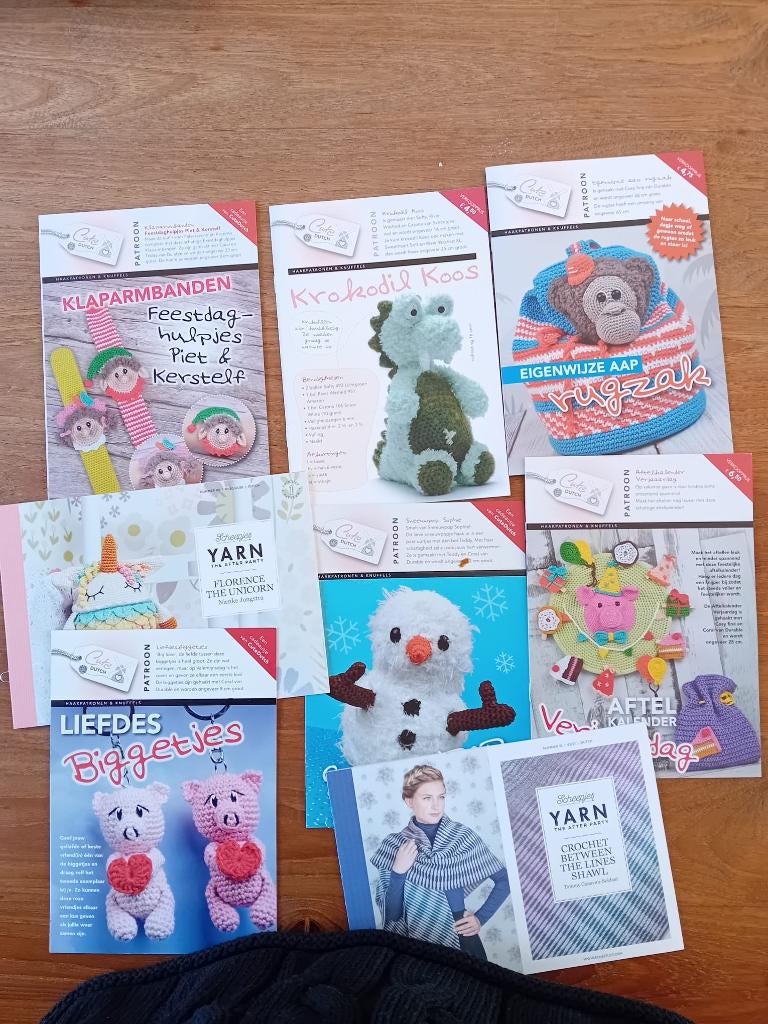 diverse nieuw haakpatroonboekjes van CuteDutch, Ophalen of Verzenden, Nieuw, Breien en Haken