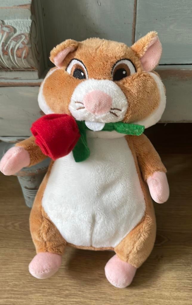 Albert Heijn hamster Valentijnsdag roos liefde, Ophalen of Verzenden, Zo goed als nieuw, Overige typen