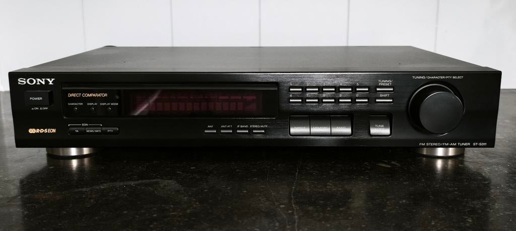 Sony ST-S311 Tuner met RM-D797 Afstandsbediening, Audio, Tv en Foto, Tuners, Ophalen of Verzenden, Gebruikt