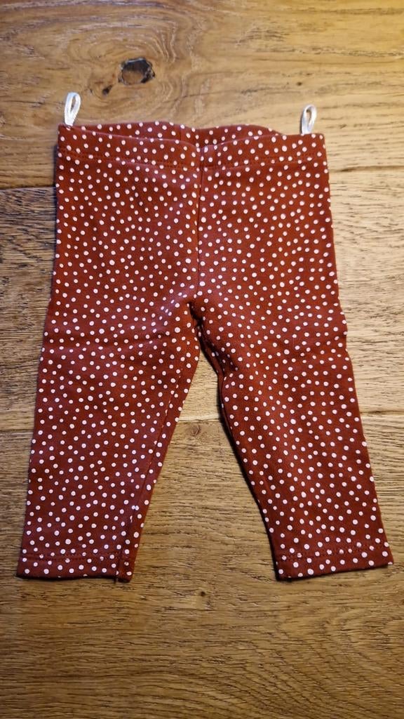 Bordeauxrood legginbroekje maat 68, Gebruikt, C&A, Broekje, Meisje