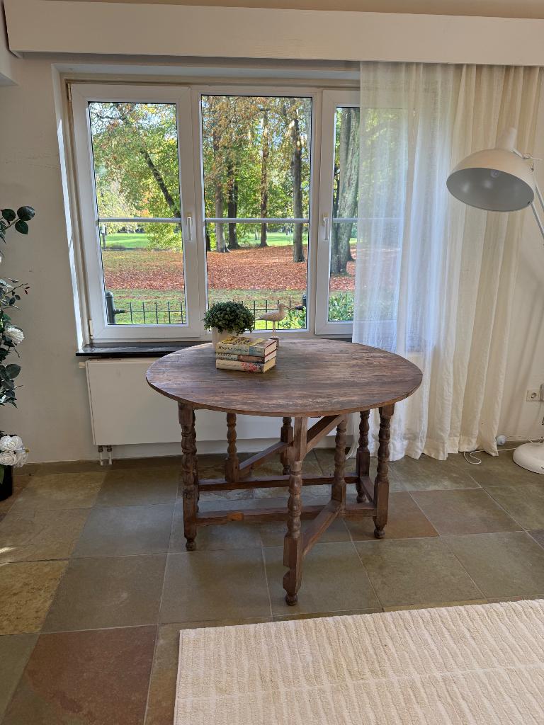 Rond hangoor tafeltje, Ophalen, Minder dan 55 cm, Gebruikt, Rond