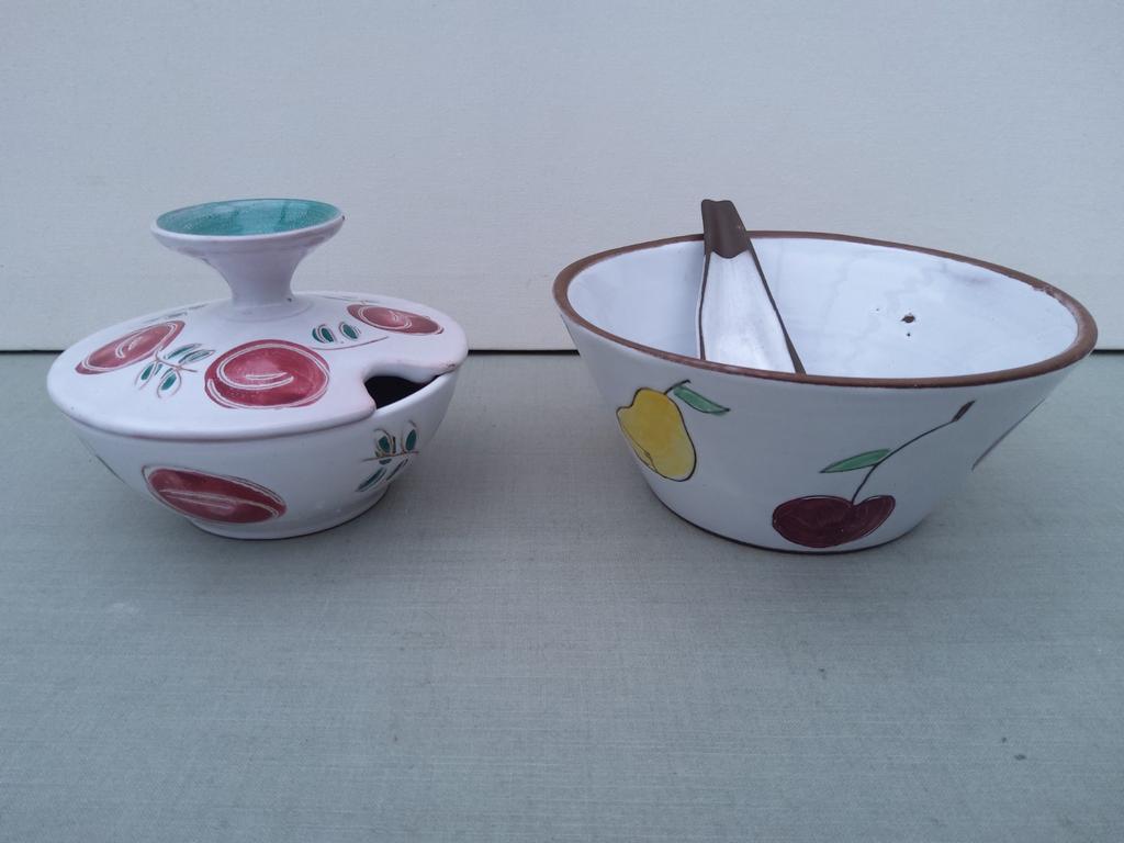 Potterie Hans Wagner - Schaaltje en Pindastel bakje Schepje, Antiek en Kunst, Ophalen of Verzenden