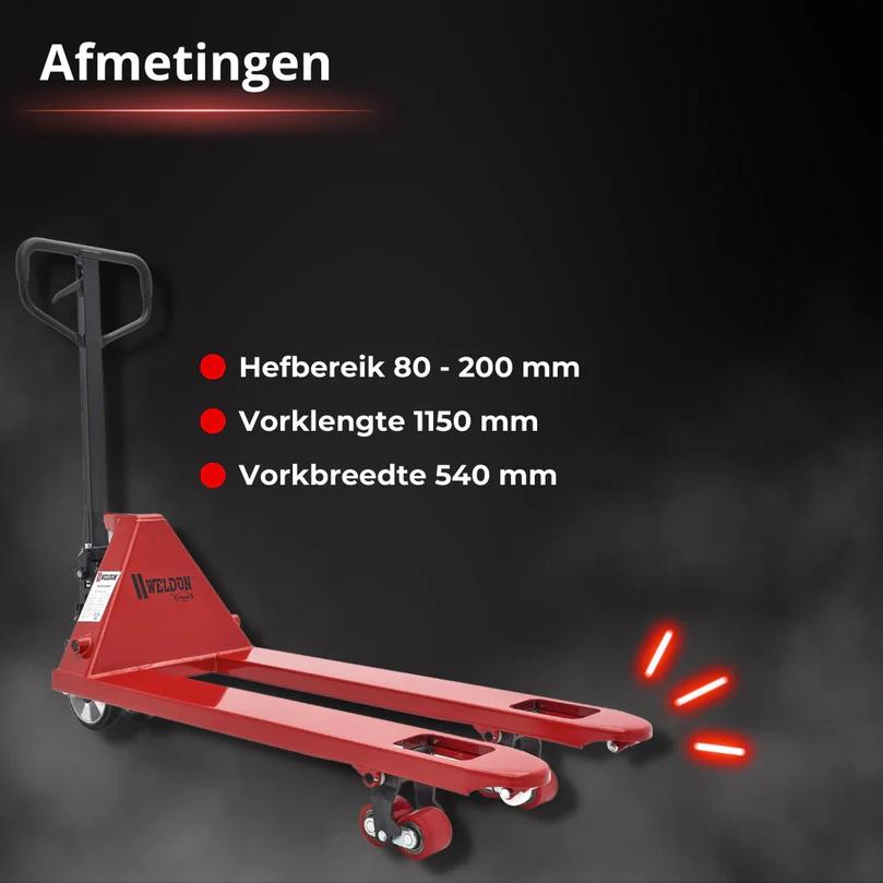 WELDON PALLETWAGEN QUICKLIFT – 2500KG, Ophalen, Nieuw