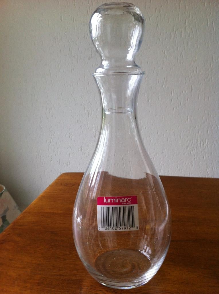 "KARAF MET STOP" 'LUMINARC ELEGANCE', Ophalen of Verzenden