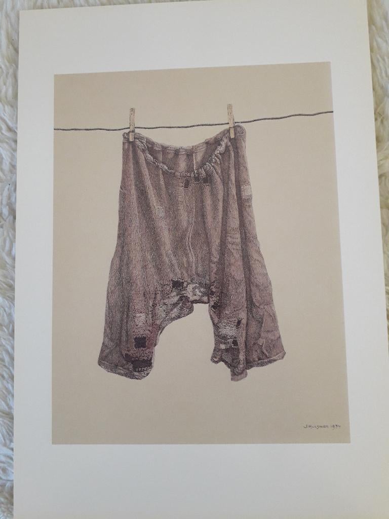 reproductie: "de broek van Meuke Albertje"., Antiek en Kunst, Ophalen