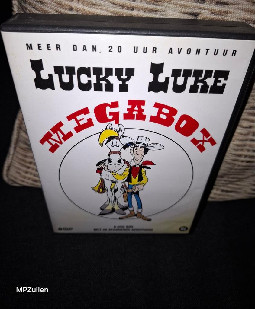 Lucky Luke Megabox, Cd's en Dvd's, Dvd's | Tekenfilms en Animatie, Tekenfilm, Boxset, Ophalen of Verzenden, Zo goed als nieuw