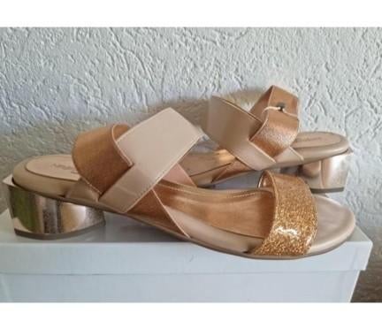 Schitterende nieuwe sandalen NR RAPISARDI, maat 41, Kleding | Dames, Schoenen, Verzenden, Nieuw, Sandalen of Muiltjes, Roze