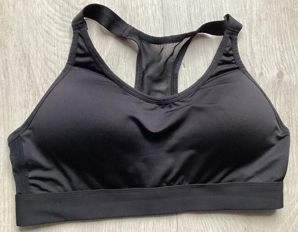 Zwarte sport bh Maat L van Kaytan, Kleding | Dames, Sportkleding, Zwart, Maat 42/44 (L), Ophalen of Verzenden, Fitness of Aerobics