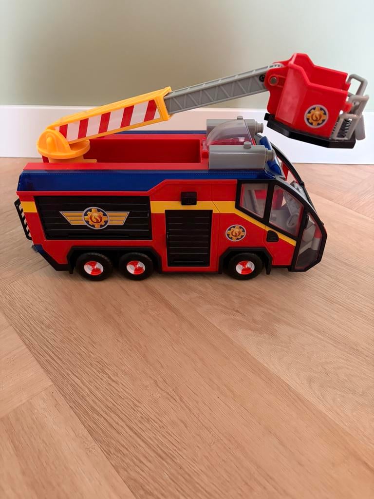 Sam de brandweerman auto, Kinderen en Baby's, Speelgoed | Speelgoedvoertuigen, Ophalen, Zo goed als nieuw