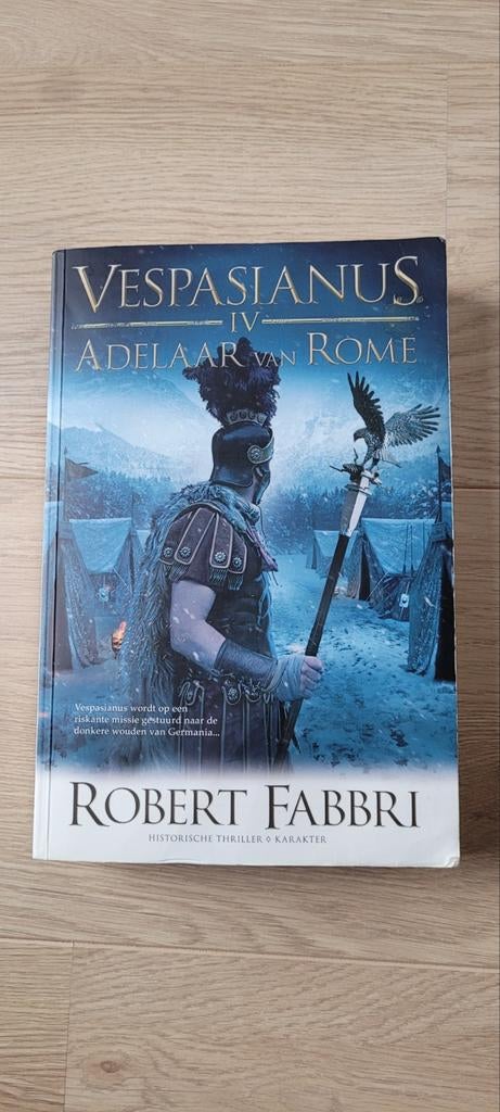 Vespasianus 4 - Adelaar van Rome - Robert Fabbri, Boeken, Ophalen of Verzenden, Gelezen, Robert Fabbri