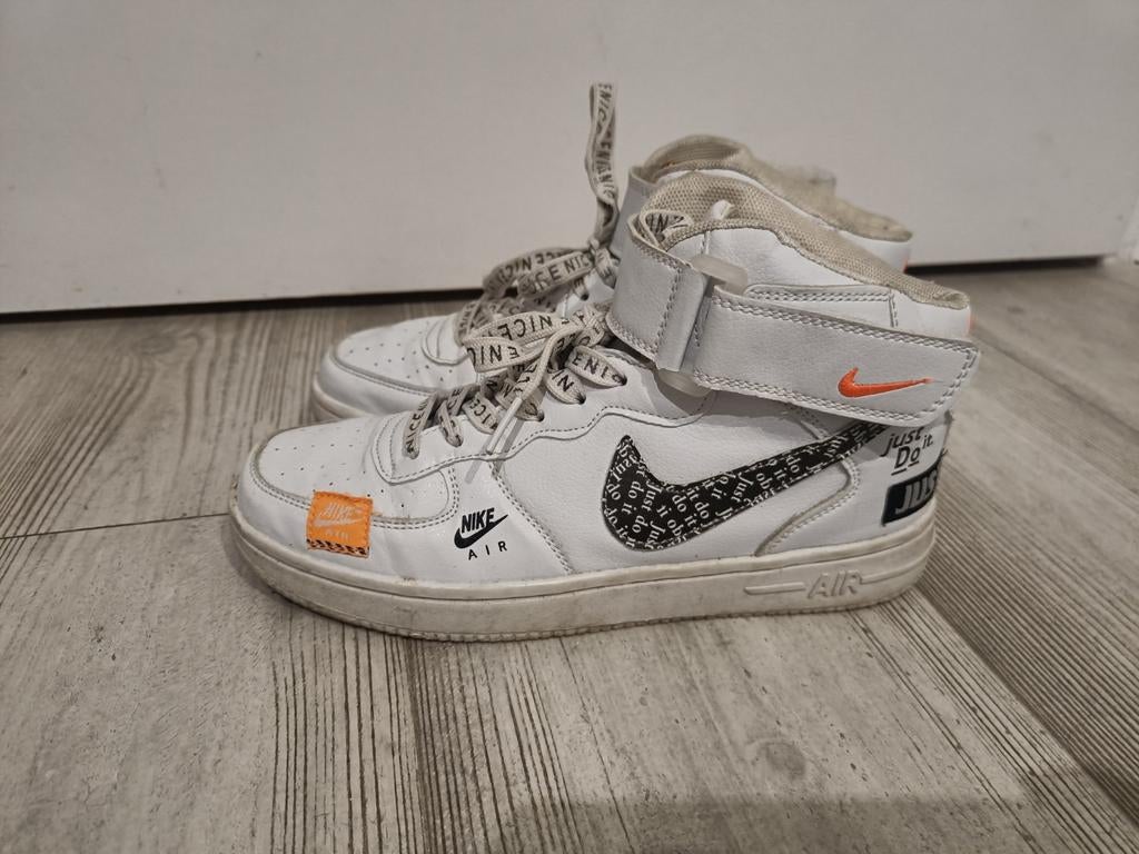 Nike Air Force 1, Just do it, maat 39, Ophalen of Verzenden, Wit