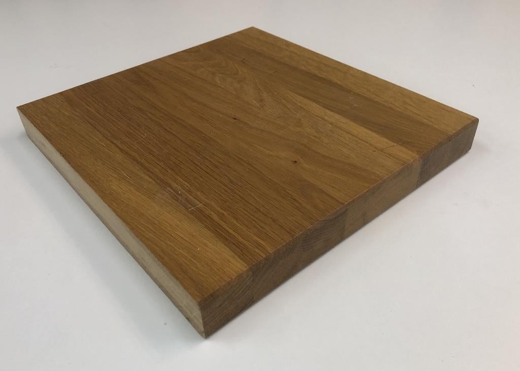 eiken schappen / panelen / wandschappen 35x33x4 cm serveerpl, Doe-het-zelf en Verbouw, Hout en Planken, 25 tot 50 mm, Eiken, Nieuw