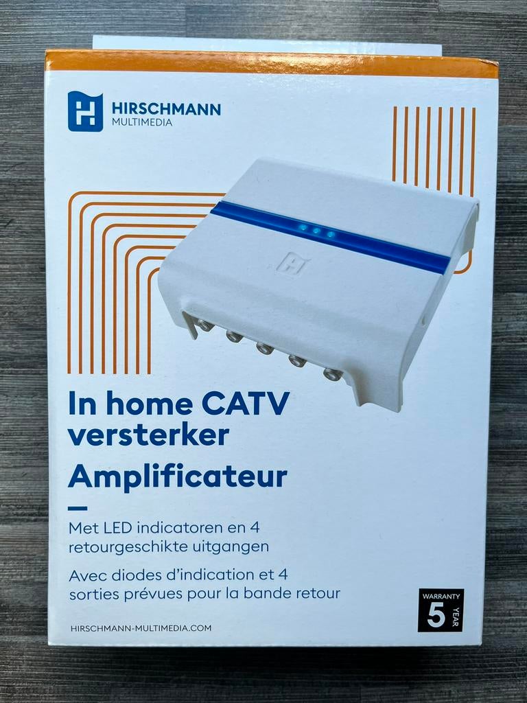 HIRSCHMANN Coax versterker, Ophalen of Verzenden, Nieuw