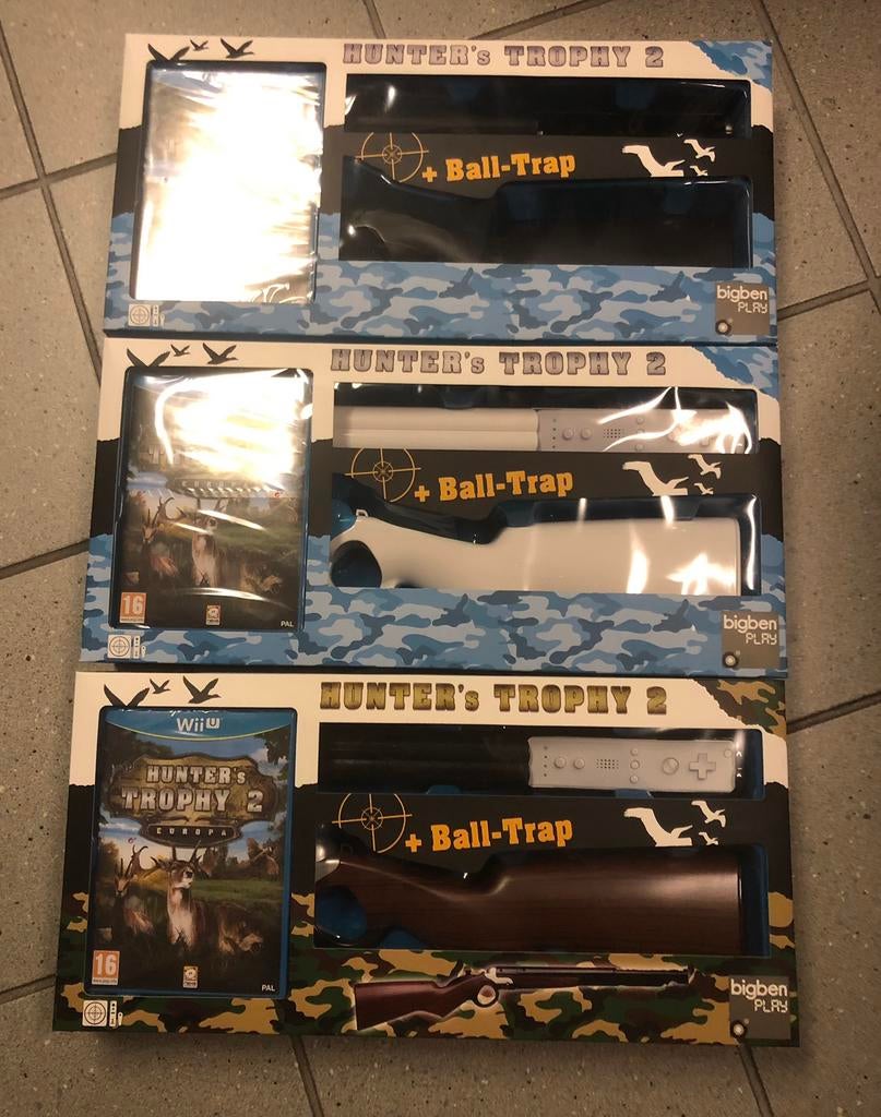 Wii U Hunter’s Trophy 2 Europa sealed, Ophalen, Shooter, 1 speler, Nieuw