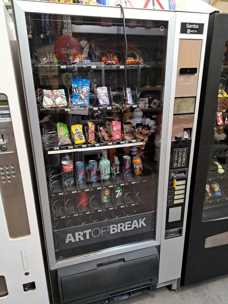 Combi automaat Necta Samba Gekoeld, Ophalen