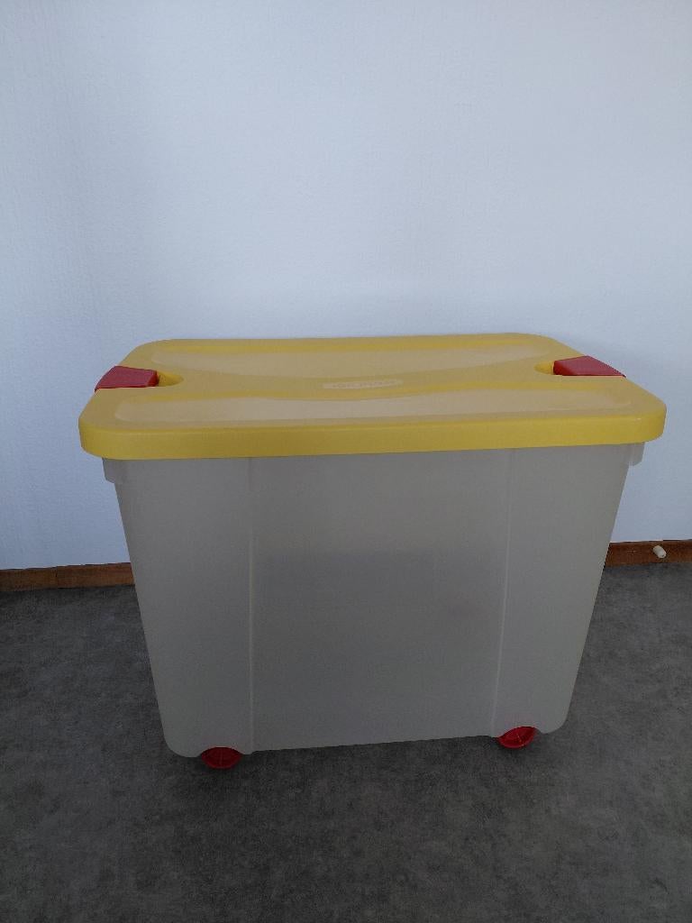 Curver opbergbox op wielen - 60 liter, Ophalen, 40 tot 60 cm, Minder dan 50 cm, 35 tot 50 cm