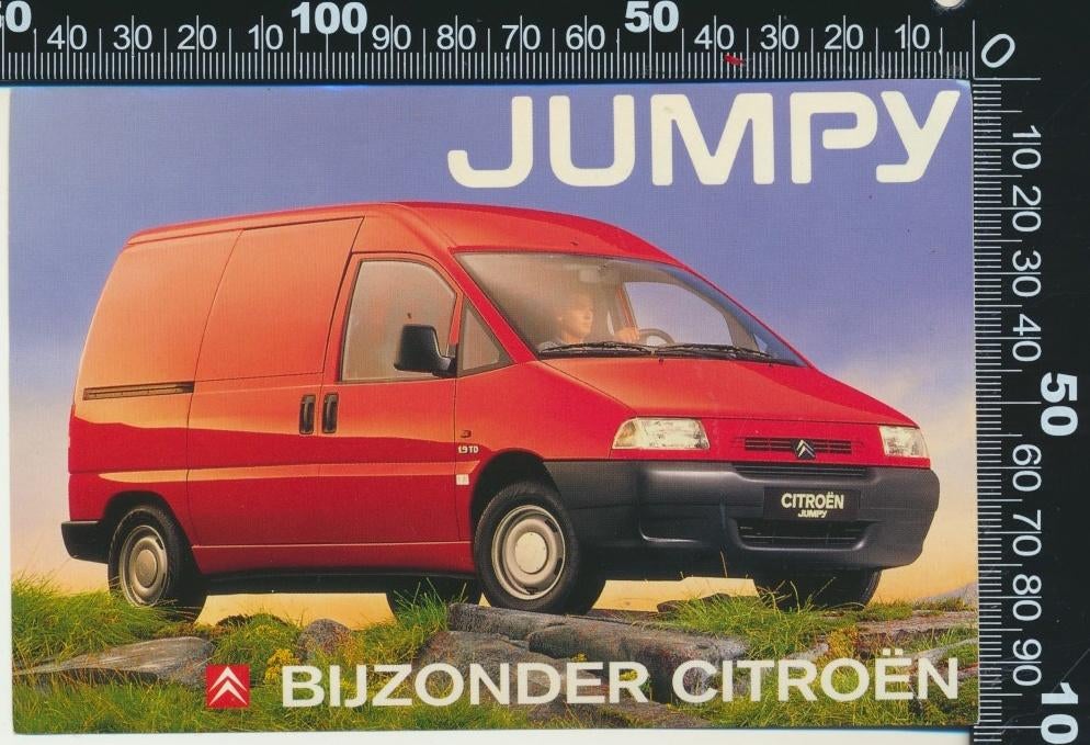 Sticker: Citroen - Jumpy, Verzamelen, Stickers, Zo goed als nieuw, Auto of Motor, Ophalen of Verzenden