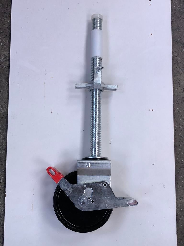 Aktie rolsteiger wielen, Doe-het-zelf en Verbouw, Steigers, Ophalen, Nieuw, Rolsteiger of Kamersteiger, Minder dan 2 meter